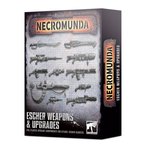 Cheap Necromunda Escher Weapons & Upgrades from Games Workshop